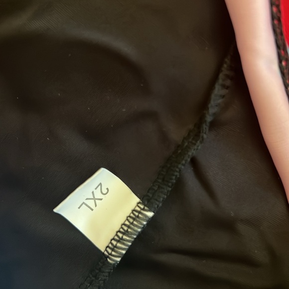 NWOT colorful 2 piece strappy  tankini with swim shorts sz 2XL - Picture 5 of 11